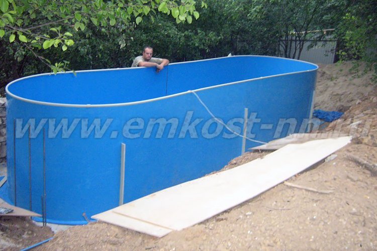 Бассейн из полипропилена 6×3 м для частного дома — фото 2