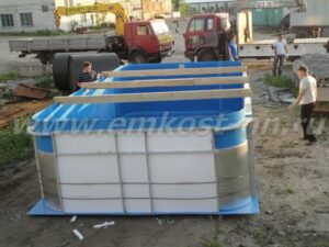 Готовый бассейн из полипропилена