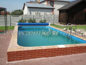 Деталь бассейна из полипропилена — сварной шов