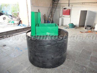 Круглый бассейн Ø4000 для банного комплекса — фото 5