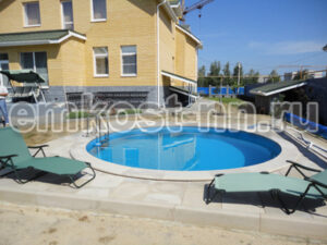 Круглый бассейн из полипропилена — фото 2