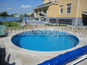 Круглый бассейн из полипропилена — фото 3