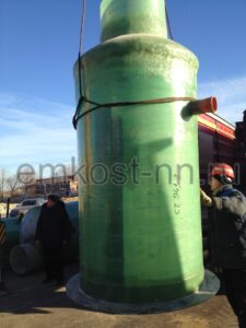 Жироуловитель из полипропилена на производстве