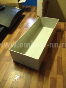 Ёмкость 15 м³ из полипропилена — крупный план