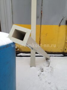 Воздуховод из полипропилена на производстве