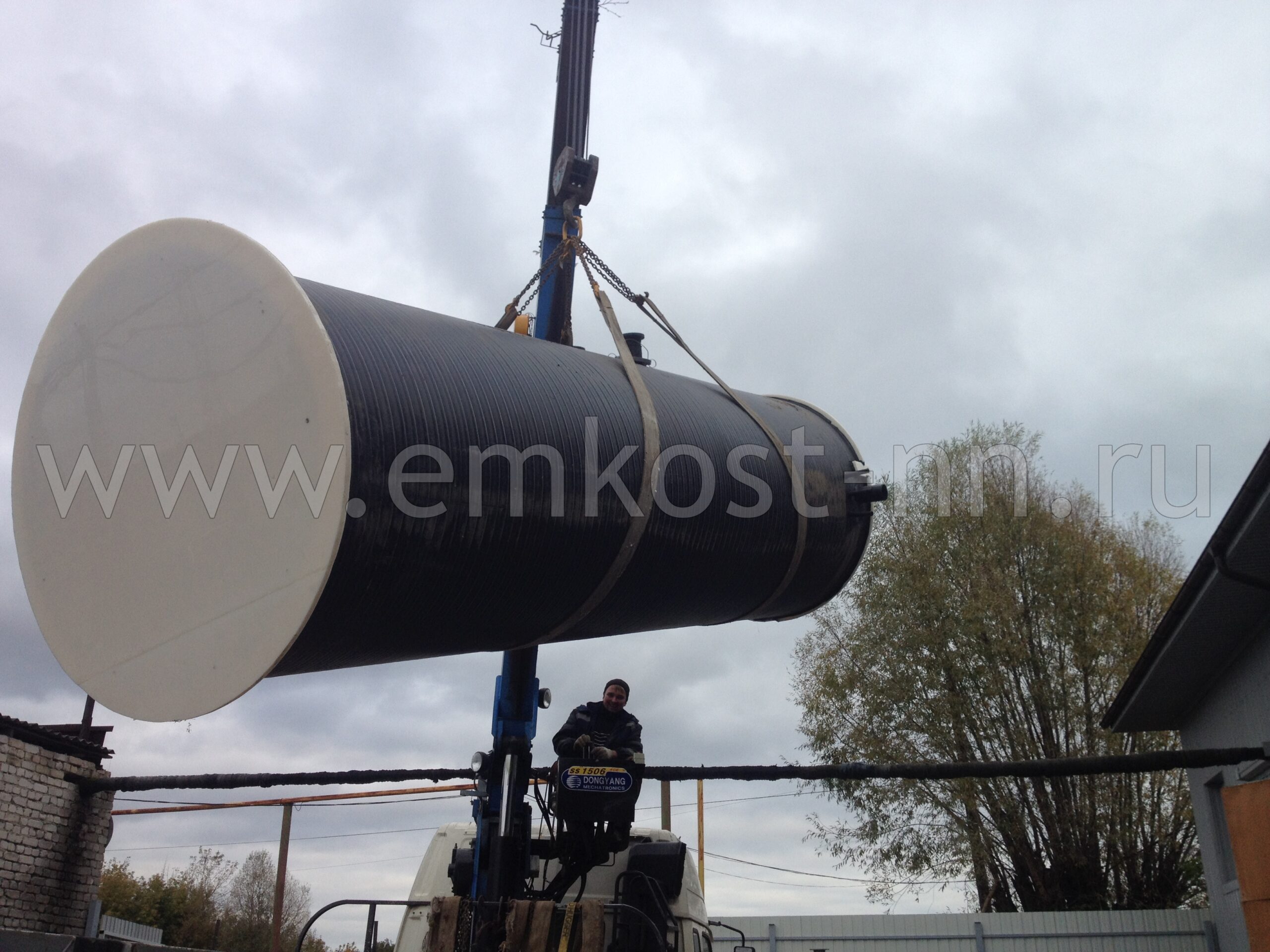 КНС Ø1500 H4500 для коттеджного посёлка — фото 2