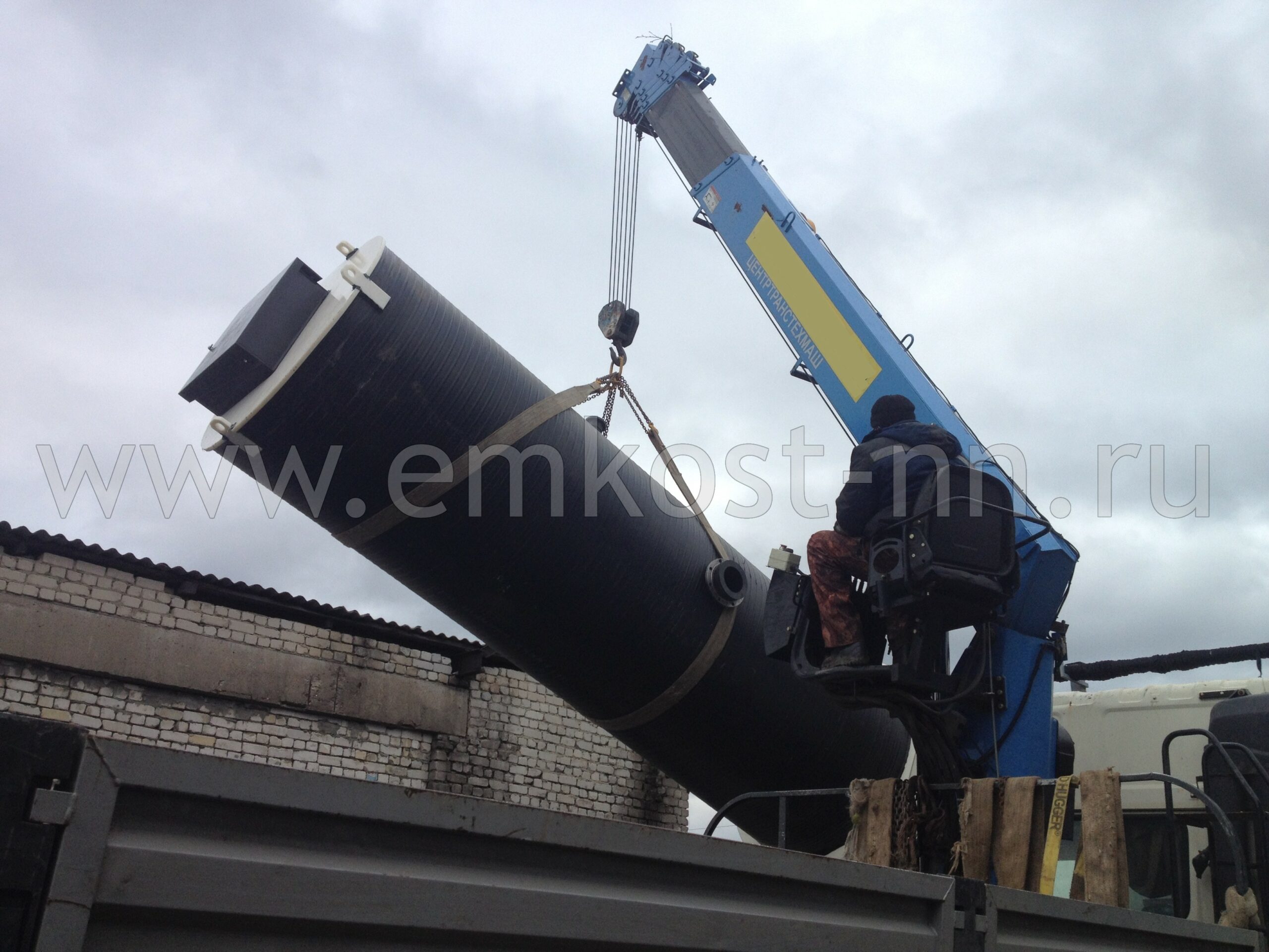 КНС Ø1500 H4500 для коттеджного посёлка — фото 4