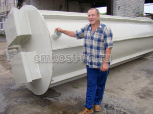 КНС Ø1850 промышленная из полипропилена — фото 4