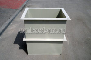 Прямоугольная купель из полипропилена для бани — фото 2