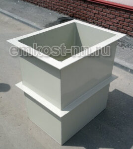 Прямоугольная купель из полипропилена для бани — фото 3