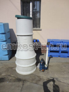 Мини КНС Ø900 из полипропилена