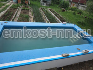 Вставка (облицовка) в бетонный бассейн из полипропилена — фото 6